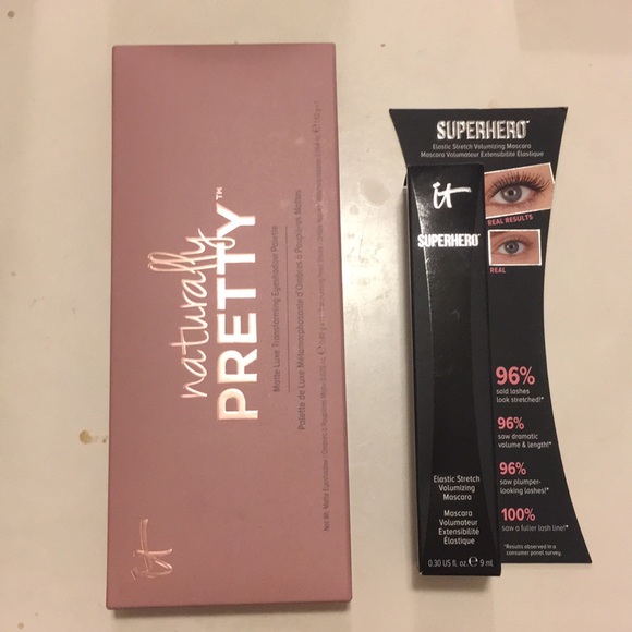 it cosmetics Other - IT Eyeshadow palette & mascara bundle